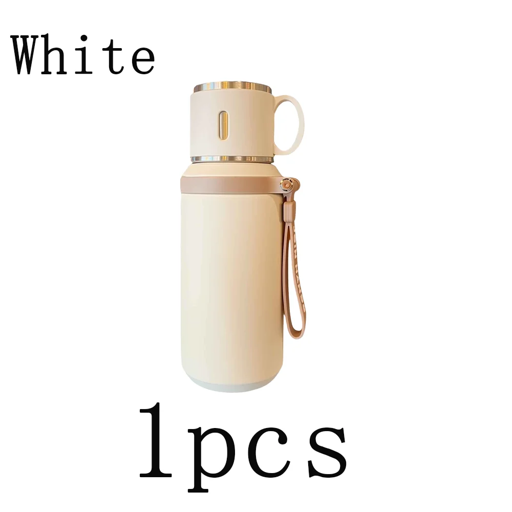 Garrafa termica: Garrafa termica de água e chás gelado e quente 600 ML