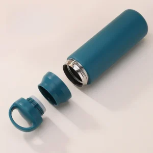 Garrafa de água térmica de aço inoxidável: Garrafa termica de água, e chás quente e frio 500 e 600 ML