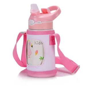 Garrafa termica infantil: Garrafa termica com suporte de carregar para crianças 400 ML ORIGINAL BEST KIDS