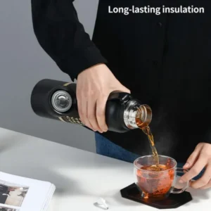 Garrafa termica de água: Garrafa termica para esporte físico de 1100ML